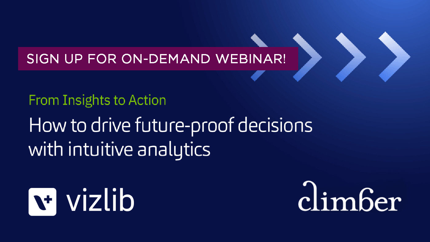 Vizlib Webinar – from insights to action Vizlib Webinar – from insights to action