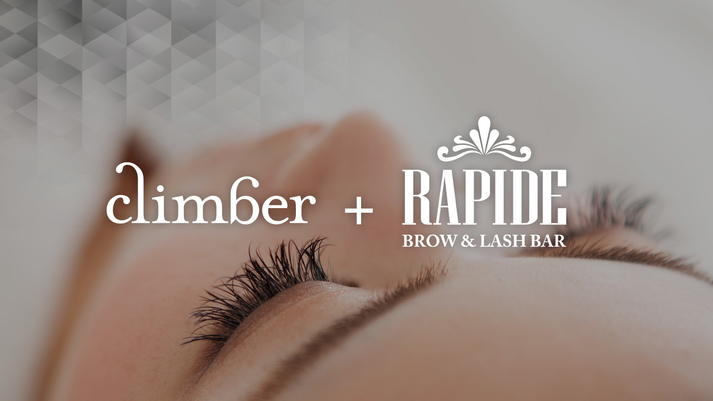 Climber SE Customer case Rapide Brows bar