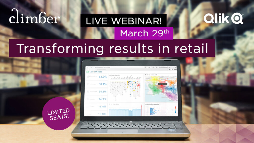 Driving results in retail with Qlik Driving results in retail with Qlik