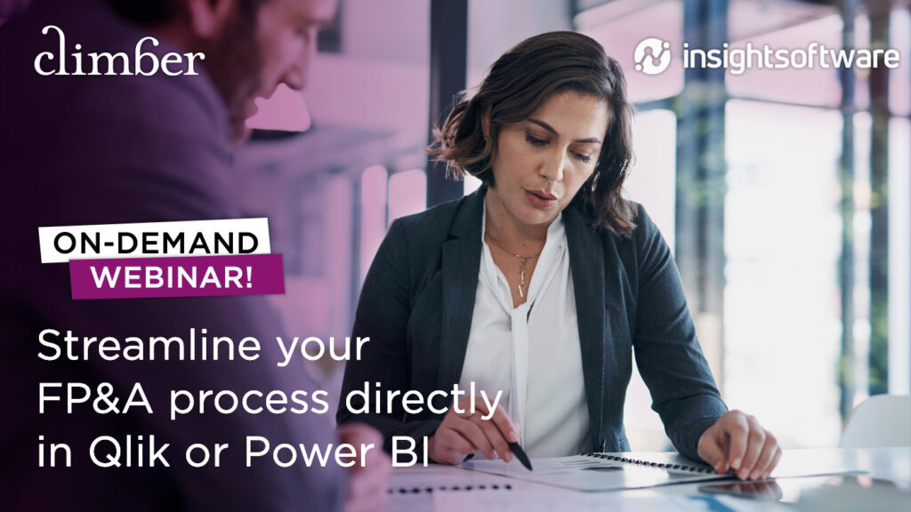 Streamline your FP&A process directly in Qlik or Microsoft Power BI