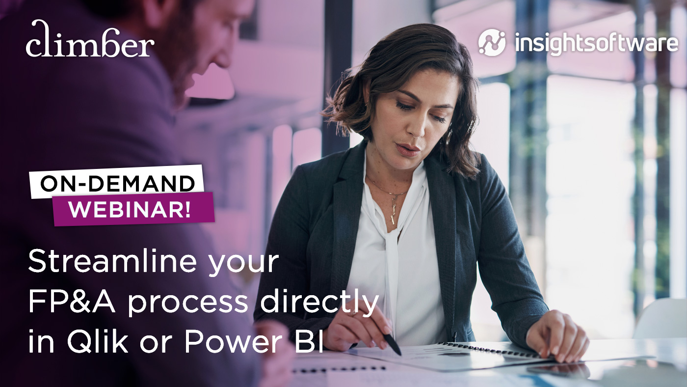 Streamline your FP&A process directly in Qlik or Microsoft Power BI