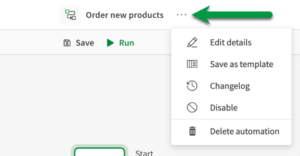 Climber Qlik Cloud Blog - Settings Menu